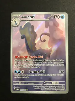 Pokemon Aurorus Illustration Rare ME03: Perfect Order 092/088 NM - Image 1