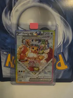 Eevee ex 174 SV: Scarlet & Violet Promo Holo Pokemon NM Prismatic Evolutions - Image 1