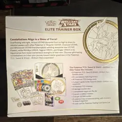 Pokemon TCG Sword & Shield Brilliant Stars Elite Trainer Box Arceus English 2022 - Image 2