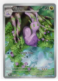 Sliggoo 095/086 Shiny Illustration Rare ME04: Chaos Rising Pokemon Cards - Image 1