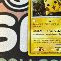 [MP] JAPANESE POKEMON PROMO CARD - PIKACHU WORLD COLLECTION PORTUGUESE HOLO - Image 2