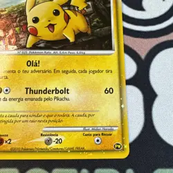 [MP] JAPANESE POKEMON PROMO CARD - PIKACHU WORLD COLLECTION PORTUGUESE HOLO - Image 3