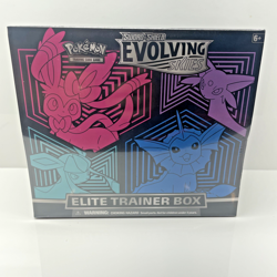 Pokemon Evolving Skies ETB Elite Trainer Box Sealed 8 Booster Packs - Image 1