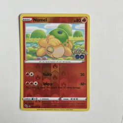 Numel (Peelable Ditto) 013/078 Pokemon GO Reverse Holo - Image 1