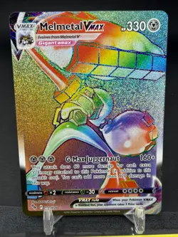 Pokemon Melmetal VMAX #080/078 English Pokemon Go Secret Rare - Image 2