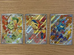 Pokemon TCG: First Partner Illustration Collection Series 2 - JOHTO Set - Image 1