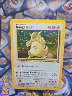 Pokemon Kangaskhan Holo Rare 5/64 Jungle LP - Image 1