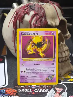 ☠☠ Pokemon Sabrina's Abra 19/53 Wotc Promo Regular - Image 1