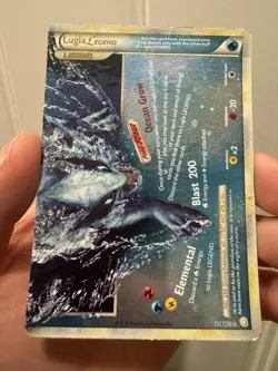 Pokemon Lugia Legend Bottom Half 114/123 HeartGold - Image 1