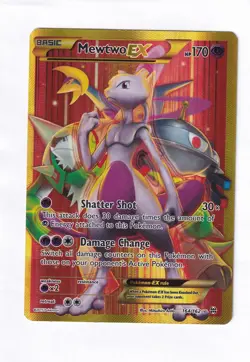 Mewtwo EX (164/162) Secret Rare Pokemon BREAKthrough - TCG [MP] - Image 1