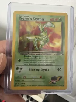 Wizards of the Coast Rocket's Scyther 13/132 Gym Challenge Holo Rare ENG 2000 - Image 1