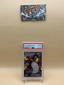2021 POKEMON SWORD & SHIELD SHINING FATES #SV107 FULL ART/CHARIZARD VMAX PSA 10 - Image 2
