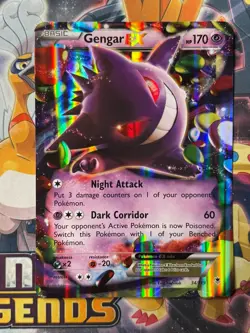 JUMBO Gengar EX Oversized Card 34/119 XY Phantom Forces Pokemon NM - Image 1