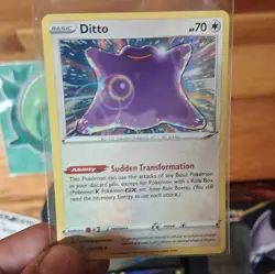 The Pokemon Company Ditto Holo Rare Holo 107/159 Crown Zenith 70 HP ENG - Image 1