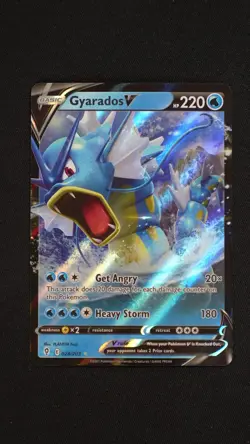 Gyarados V 028/203 Holo V Rare Evolving Skies Pokemon Near Mint - Image 1