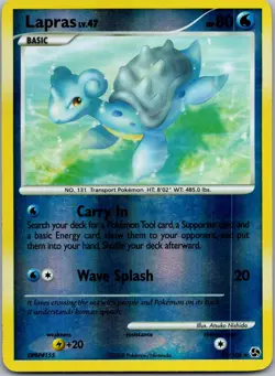 LAPRAS 21/106 R GREAT ENCOUNTERS POKEMON REVERSE HOLO NM - Image 1