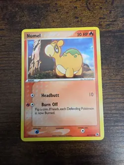 Pokemon TCG Numel EX Ruby and Sapphire 61/109 #PKA1 - Image 1