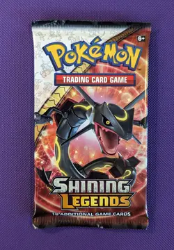 Pokemon TCG Shining Legends Booster Pack Shiny Rayquaza Art, Sealed 2017 - Image 1