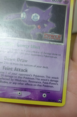Sableye - 22/108 - Pokemon Power Keepers Stamped Reverse Holo Rare - Image 4