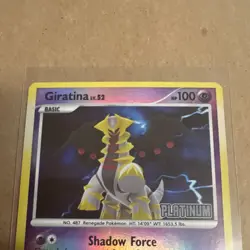 Pokemon TCG Legends Awakened Giratina 4/146 Reverse Holo Rare 100HP Eng Aihara - Image 3