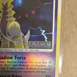 Pokemon TCG Legends Awakened Giratina 4/146 Reverse Holo Rare 100HP Eng Aihara - Image 4