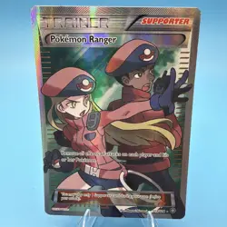 Pokemon Ranger (Full Art) 113/114 XY - Steam Siege Holo LP - Image 1