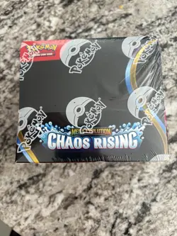 Pokemon Chaos Rising Booster Box New Sealed - Image 1