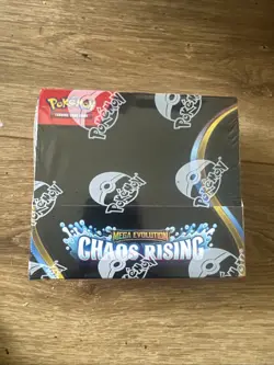 Pokemon Booster Box Chaos Rising Mega Evolution New Sealed 36 Packs - Image 1