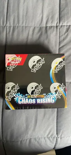 POKEMON TCG: MEGA EVOLUTION - CHAOS RISING - FACTORY SEALED 'BOOSTER BOX' - Image 1
