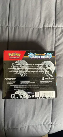 POKEMON TCG: MEGA EVOLUTION - CHAOS RISING - FACTORY SEALED 'BOOSTER BOX' - Image 3