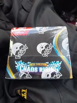 Pokemon Chaos Rising Booster Box New Sealed - Image 1