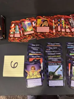 UNLIMITED 1st Ed. 1994 STARTER SET Illuminati INWO Card Game +Assassins Booster - Image 3