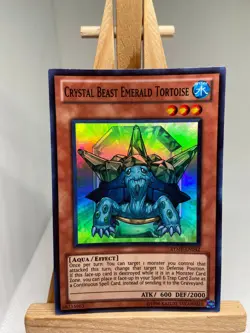 Crystal Beast Emerald Tortoise - Super Rare RYMP-EN042 - NM - YuGiOh - Image 1