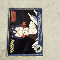 Pokemon - 1999 Burger King PokeTrivia Promo Card - KABUTO #140 - Image 2