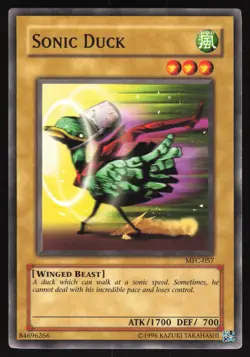 Sonic Duck - MFC-057 - Common - Unlimited - Yugioh - Image 1