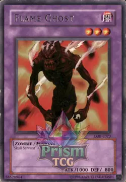 Flame Ghost rare LOB-E023 Yugioh - Image 1