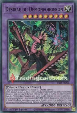 Yu-Gi-Oh! Desirae du Demonforgeron : SR RA04-FR056 - Image 1