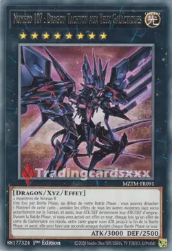 Yu-Gi-Oh! Numero 107 : Dragon Tachyon aux Yeux Galactiques : R MZTM-FR091 - Image 1