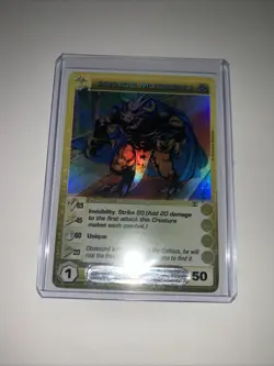 Chaotic TCG - Prince Mudeenu Foil Card (Mint Condition) (65/45/60/20) - Image 3