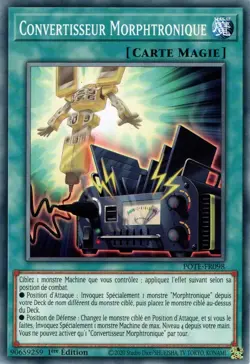 Yu Gi Oh ! Convertisseur Morphtronique ( POTE-FR098 ) Commune / VF - Image 1