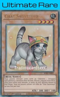 Yu-Gi-Oh! Chat Sauveteur - V.2 : UL RA02-FR001 - Image 1