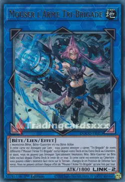 Yu-Gi-Oh! Mouser l'Arme Tri-Brigade : UR DOOD-FR051 - Image 1