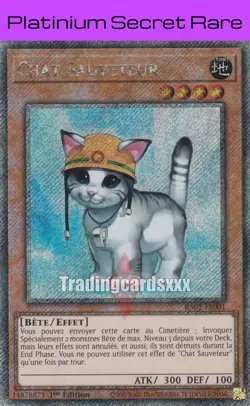 Yu-Gi-Oh! Chat Sauveteur - V.1 : PS RA02-FR001 - Image 1