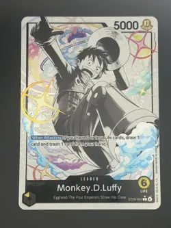 Monkey.D.Luffy ST29-001 Alt Art Leader One Piece TCG NM 💎 - Image 1