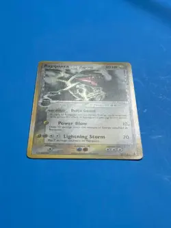 Pokemon Rayquaza Delta Species 13/113 Holo EX Delta Species Rare MP+ 2005 - Image 2