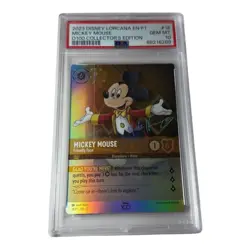Disney Lorcana D100 Collectors Edition Promo Mickey Mouse #18 PSA 10 - Image 1
