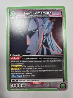 Sajin Komamura BLC-2-065 NM - Union Arena Tcg Bleach Vol 2 - Image 1