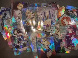 Lot of 10 Goddess Story Anime Waifu Cards All FOIL One High Rarity Guaranteed! - Image 1