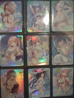 Lot of 10 Goddess Story Anime Waifu Cards All FOIL One High Rarity Guaranteed! - Image 4