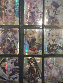 Lot of 10 Goddess Story Anime Waifu Cards All FOIL One High Rarity Guaranteed! - Image 5